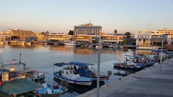 Красивый Старый Порт Лимассол Цитрусе — стоковое фото