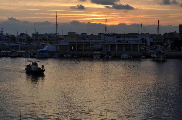 Красивый Старый Порт Лимассол Цитрусе — стоковое фото
