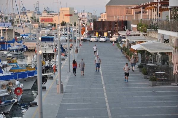 Piękny Stary Port Limassol Cyprze — Zdjęcie stockowe