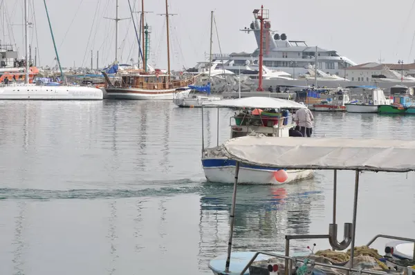 Piękny Stary Port Limassol Cyprze — Zdjęcie stockowe