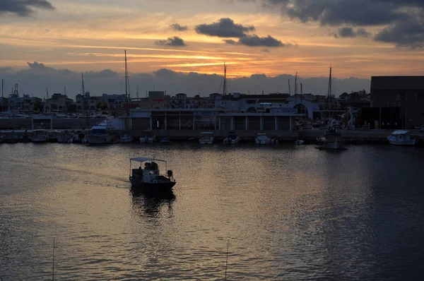 Der Schöne Alte Hafen Limassol Zypern — Stockfoto