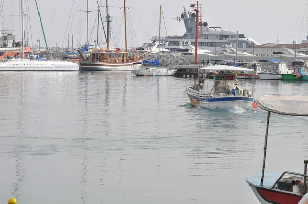 Piękny Stary Port Limassol Cyprze — Zdjęcie stockowe