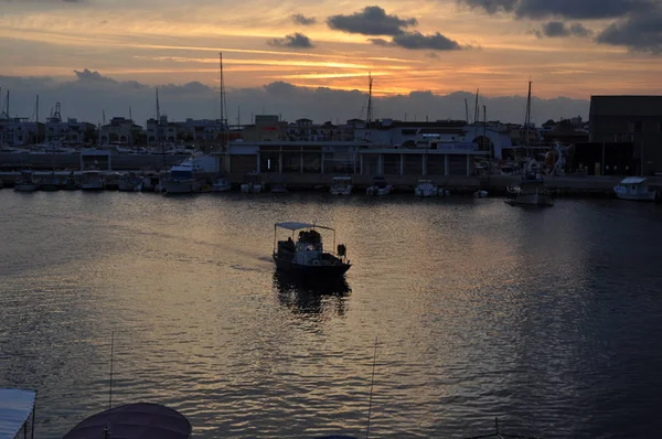 Den Vackra Gamla Hamnen Limassol Cypern — Stockfoto