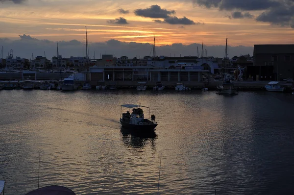 Krásný Starý Přístav Limassol Kypru — Stock fotografie