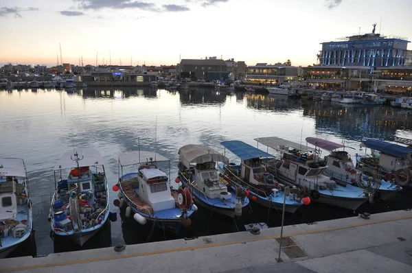 Bellissimo Porto Vecchio Limassol Cipro — Foto Stock