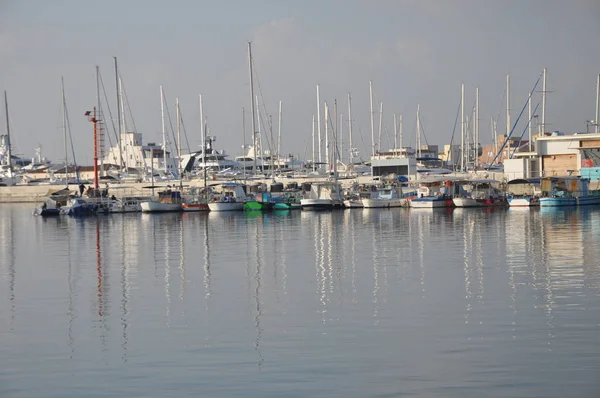 Hermoso Puerto Viejo Limassol Chipre — Foto de Stock