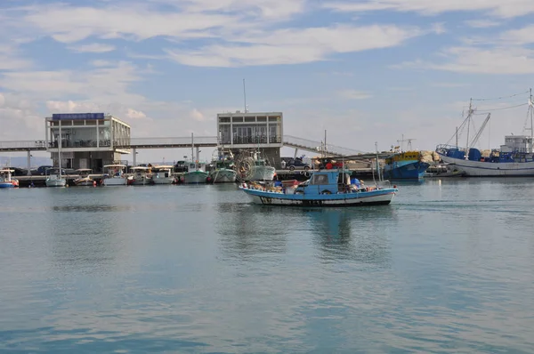 Hermoso Puerto Viejo Limassol Chipre — Foto de Stock