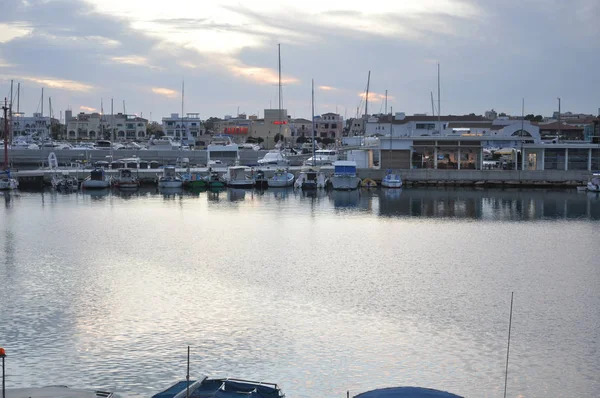 Bellissimo Porto Vecchio Limassol Cipro — Foto Stock