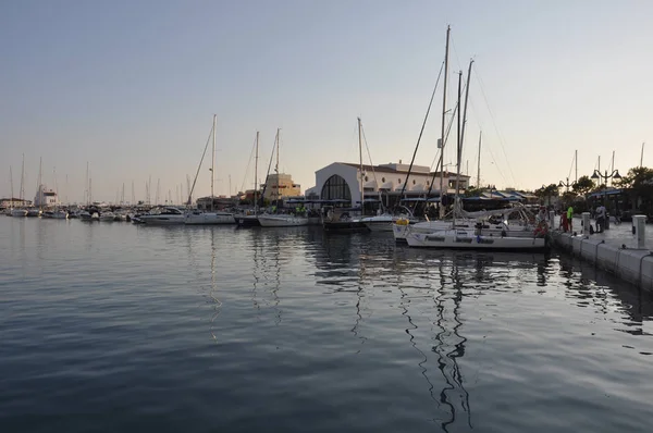 Den Vackra Gamla Hamnen Limassol Cypern — Stockfoto