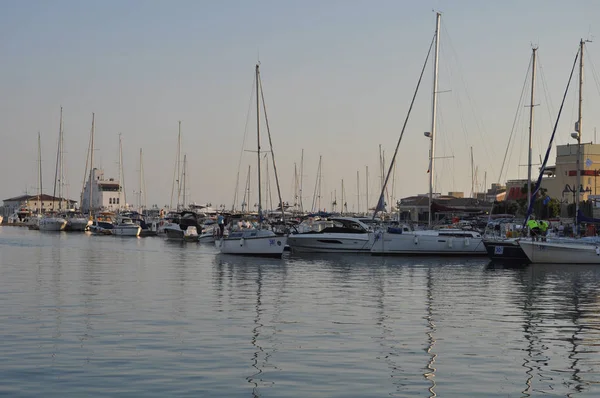 Belo Porto Limassol Velho Chipre — Fotografia de Stock