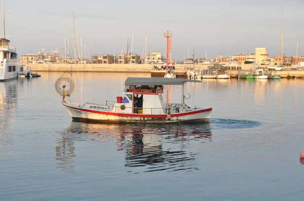 Kıbrıs Güzel Eski Port Limasol — Stok fotoğraf