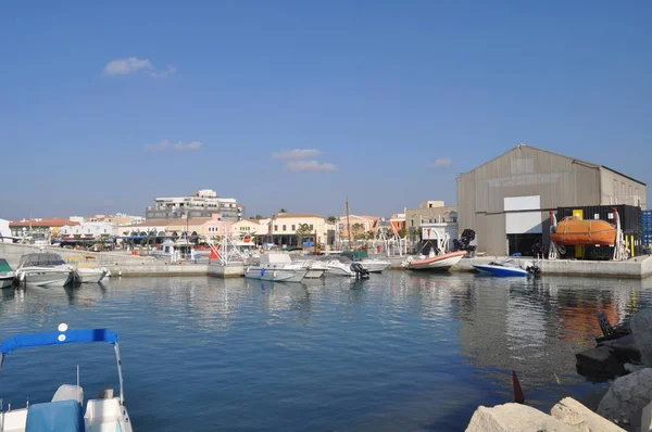 Piękny Stary Port Limassol Cyprze — Zdjęcie stockowe