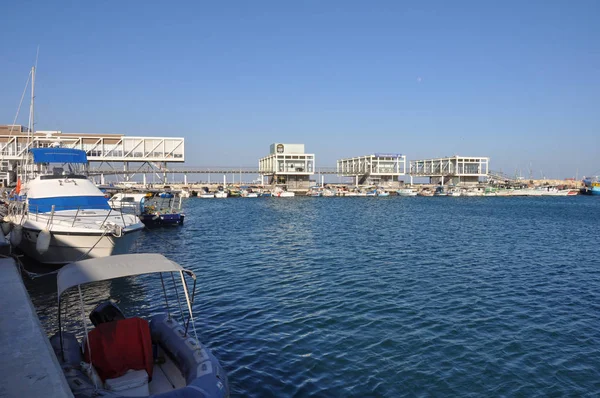 Kıbrıs Güzel Eski Port Limasol — Stok fotoğraf