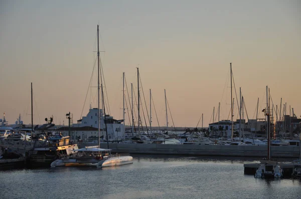 Krásný Starý Přístav Limassol Kypru — Stock fotografie