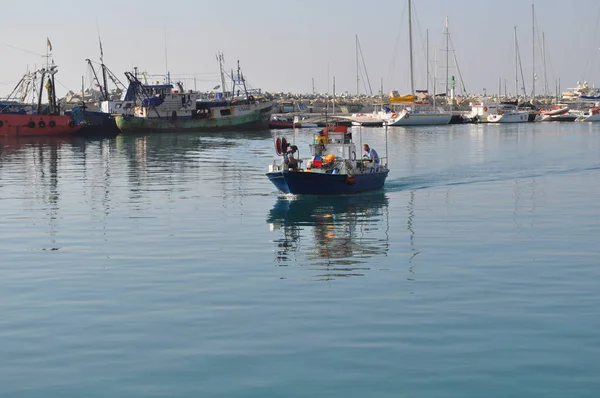 Hermoso Puerto Viejo Limassol Chipre — Foto de Stock