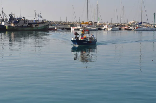 Hermoso Puerto Viejo Limassol Chipre — Foto de Stock