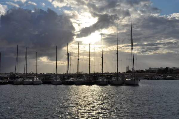 Die Schöne Zygi Marina Zypern — Stockfoto