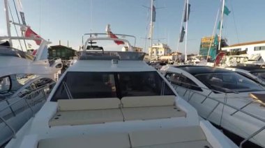 The beautiful Luxury yacht