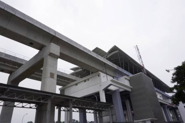 Transit için beton karayolu yapısı