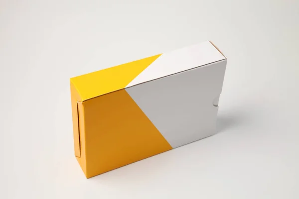 Boîte Postale Sur Fond Blanc Avec Espace Copie — Photo