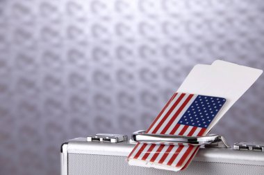 pasaport kapak yazdırma Birleşik Devlet bayrağı biniş ve kısa vaka ile