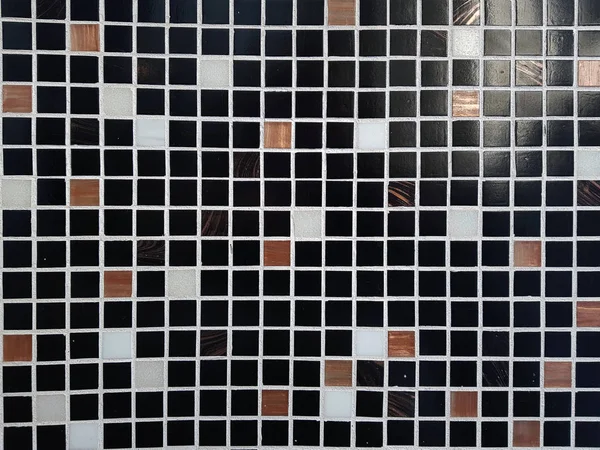 Azulejos mosaico na parede — Fotografia de Stock