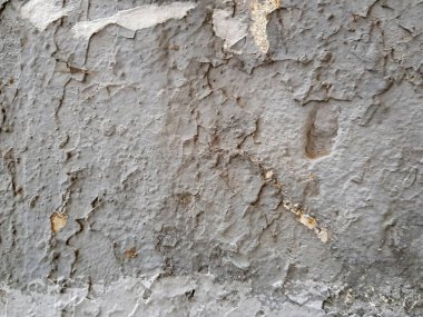 Beton duvar eski boya