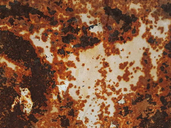 녹 텍스처와 오래 된 녹슨 금속 — 스톡 사진
