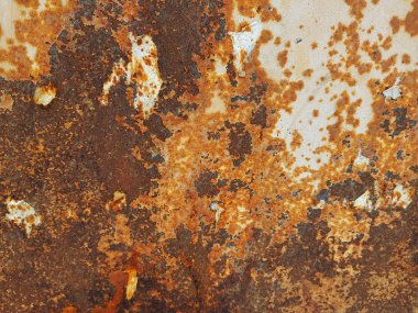 pas doku ve eski paslı metal