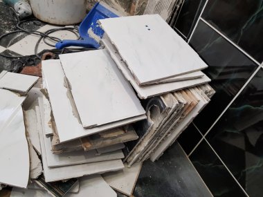 İnşaat atık ve eski yer karosu