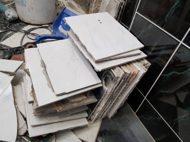 İnşaat atık ve eski yer karosu