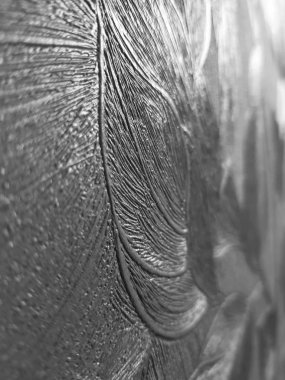 güzel yaprakları ile kabarık dekoratif arka plan güzel soyut doku