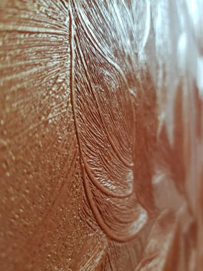 güzel yaprakları ile kabarık dekoratif arka plan güzel soyut doku