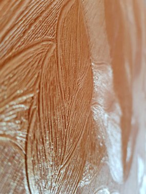 güzel yaprakları ile kabarık dekoratif arka plan güzel soyut doku