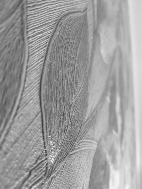 güzel yaprakları ile kabarık dekoratif arka plan güzel soyut doku