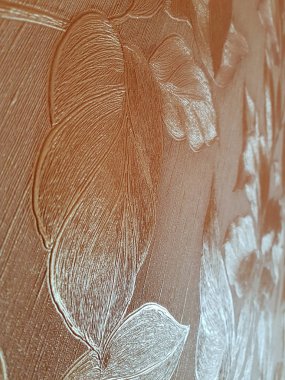 güzel yaprakları ile kabarık dekoratif arka plan güzel soyut doku