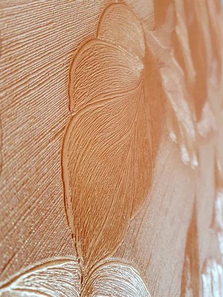 güzel yaprakları ile kabarık dekoratif arka plan güzel soyut doku