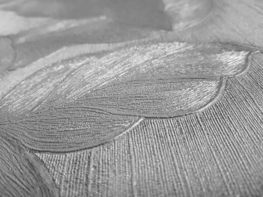 güzel yaprakları ile kabarık dekoratif arka plan güzel soyut doku