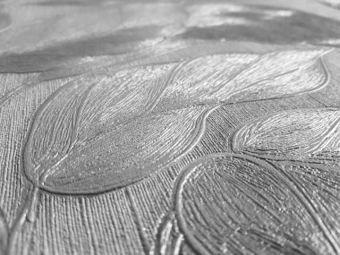 güzel yaprakları ile kabarık dekoratif arka plan güzel soyut doku