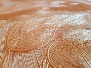 güzel yaprakları ile kabarık dekoratif arka plan güzel soyut doku