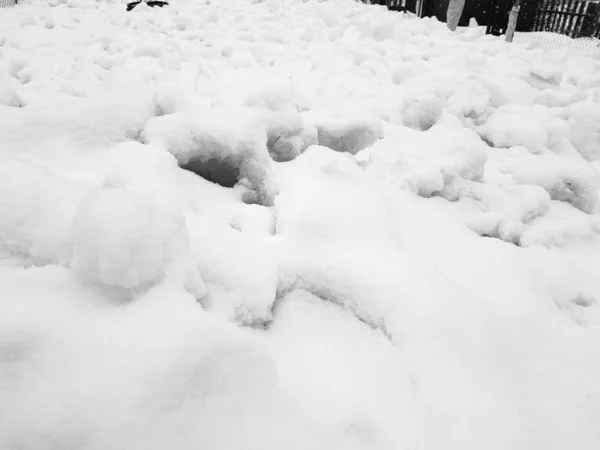 Vacker gradient bakgrund banner för text-konsistens av ojämn snö — Stockfoto