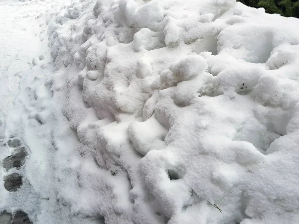 Vacker gradient bakgrund banner för text-konsistens av ojämn snö — Stockfoto