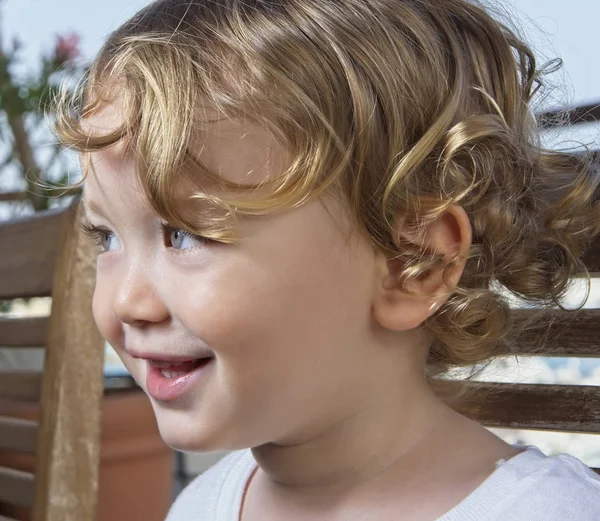 2 years old male child portrait