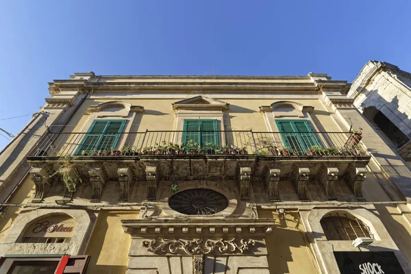 Italy Sicily Ragusa Ibla June 2018 View Baroque Building Touristical — Stock Photo, Image
