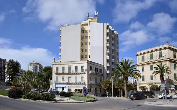 Italia Sicilia Ragusa Septiembre 2018 Vista Plaza Del Pueblo Piazza —  Fotos de Stock