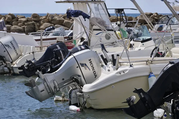 Italie Sicile Méditerranée Punta Secca Province Raguse Octobre 2018 Bateaux — Photo