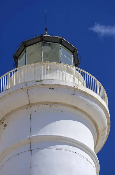 Italië Sicilië Middellandse Zee Punta Secca Provincie Ragusa Uitzicht Vuurtoren — Stockfoto