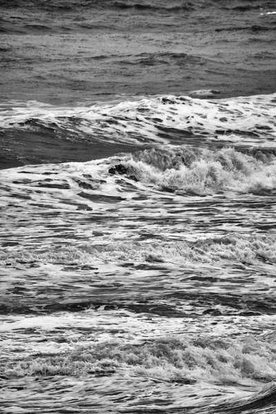 Italia Sicilia Mare Mediterraneo Mare Mosso — Foto Stock