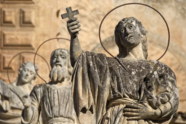 Italia Sicilia Modica Provincia Ragusa Facciata Barocca Della Cattedrale San — Foto Stock