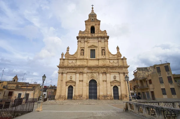 Italy Sicily Comiso Ragusa Province View Santa Maria Delle Stelle — Stock Photo, Image